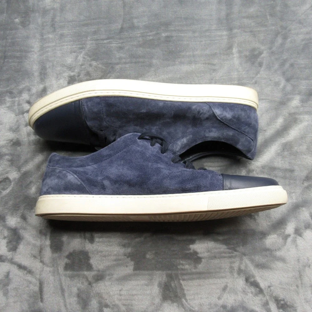 Allen Edmonds Shoes Mens 11.5 Blue Suede Cooper Port Washington Casual Courtside